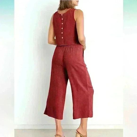 ANRABESS 2 Piece Linen Set - Picture 3 of 8